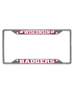 Fanmats ® - University of Wisconsin License Plate Frame (14934)