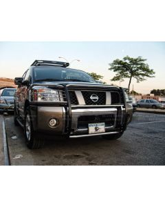 Black Horse Off Road ® - Grille Guard (17NR26MSS)