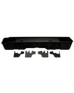 DU-HA® - Black Underseat Storage Gun Case for 1988-1999 Chevrolet/GMC C/K Model Extended Cab (10037)