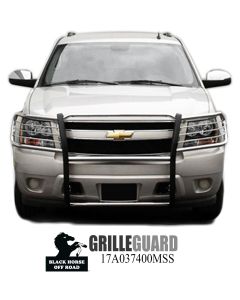 Black Horse Off Road ® - Grille Guard (17A037400MSS)