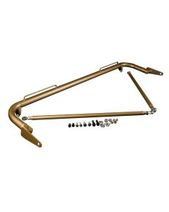 Braum ® - Bronze Metallic 48-51 Inch Universal Racing Harness Bar Kit (BRHB-48BZ)
