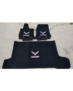 Lloyd Mats Ultimat Ebony 3PC Floor Mats For Corvette Z06 Convertible, Main