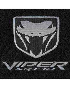Lloyd Mats LUXE Black 3PC Floor Mats For Dodge SRT Viper, Mat