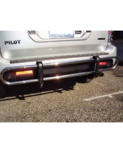 Black Horse Off Road ® - Rear Bumper Guard (8D151016SS)