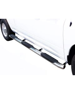 Black Horse Off Road ® - 5 Inch Wheel To Wheel Side Steps (9BDG301SS5OV-BN-WTW)