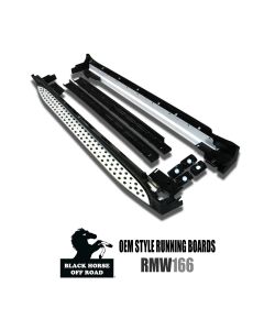 Black Horse Off Road ® - Mercedes-Benz ML OEM Replica Running Boards (RMW166)