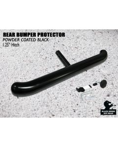 Black Horse Off Road ® - Universal 1.25 Inch Black Rear Bumper Protector Length 36 Inch (RBP2000A)