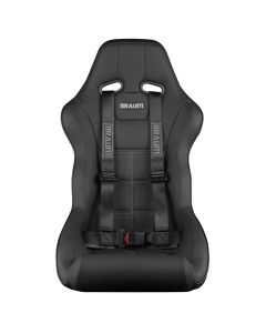 Braum ® - Black 4 Point 2 Inch Strap Racing Harness (BRH-BKP4)