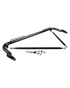 Black Gloss 48-51 Inch Universal Racing Harness Bar Kit