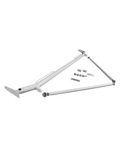 Braum Ford Mustang White Gloss Harness Bar Kit BRHB-52WG
