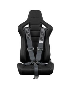 Braum ® - Gunmetal 5 Point 3 Inch SFI 16.1 Racing Harness (BRH-GMS5)