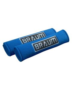 Braum Pair Of Blue Racing Harness Pads BRHP-2BLU
