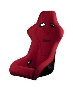 Braum ® - Red Cloth FALCON-R Series Fixed Back Bucket Composite FRP Seat (BRR9-RDBS)