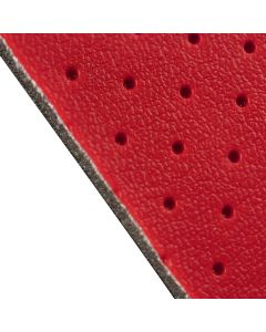 Braum ® - Red Perforated Leatherette Seat Material 1 Yard 36" x 56" (BRFB-RPPU)
