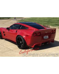 California Super Coupes Fiberglass Super Wide Side Skirts & Splash Guards, Main Image