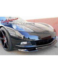 California Super Coupes Fiberglass ZR1 Style Front Splitter, Main Image