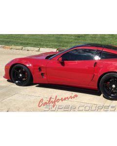 California Super Coupes ZLR Super Wide ZR1 Style Front Fenders with Liners, Main Image