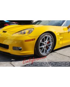 California Super Coupes ZLR Wide ZR1 Style Front Fenders with Liners, Main Image