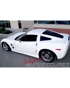 California Super Coupes ZLR Wide ZR1 Style Rear Quarters with GM Parts Kit, Main Image