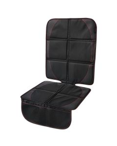 CarVam Black Waterproof Thick Premium Car Seat Protector With 2 Mesh Storage Pockets CVVAMOS, Main image