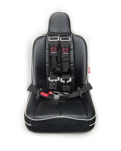 Cipher Auto ® - Black 5 Point 3 Inches Release Racing Harness with Snap Hook & Eye Bolts (CPA4003BK)