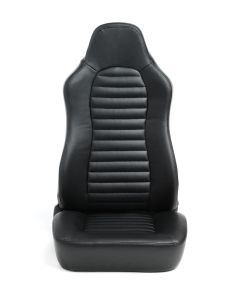 Cipher Auto ® - Black Leatherette Universal Jeep Seats (CPA3001PBK)