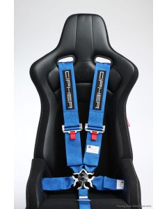 Cipher Auto ® - Blue 5 Point 3 Inches Camlock Racing Harness SFI 16.1 (CPA4005BL)