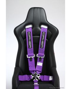 Cipher Auto ® - Purple 5 Point 3 Inches Camlock Racing Harness SFI 16.1 (CPA4005PR)