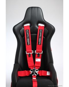 Cipher Auto ® - Red 5 Point 3 Inches Camlock Racing Harness SFI 16.1 (CPA4005RD)