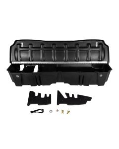 DU-HA® - Black Lockbox - Underseat Storage Gun Case with Lockable Lid for 2019-2022 Silverado/Sierra Crew Cab (10410)