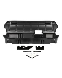 DU-HA® - Black Lockbox - Underseat Storage Gun Case with Lockable Lid for 2019-2022 RAM 1500 Crew Cab (30120)