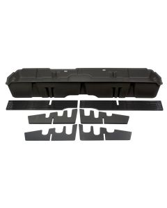 DU-HA® - Dark Grey Underseat Storage Gun Case for 2007-2014 Silverado/Sierra Crew Cab (10042)