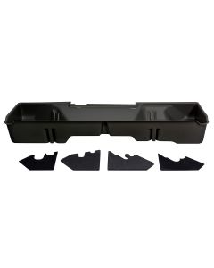 DU-HA® - Dark Grey Underseat Storage Gun Case for 2007-2013 Silverado/Sierra Extended Cab (10045)