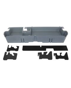 DU-HA® - Dark Grey Underseat Storage Gun Case for 2007-2021 Toyota Tundra Double Cab (60052)
