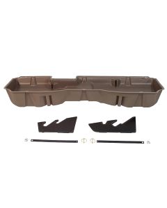 DU-HA® - Dune Tan Underseat Storage Gun Case for 2014-2019 Silverado/Sierra Crew Cab (10302)