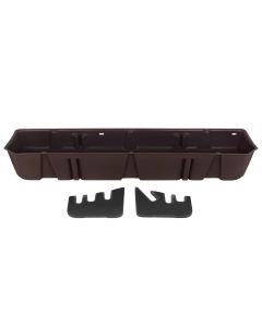 DU-HA® - Java Brown Underseat Storage Gun Case for 2015-2022 Ford F-Series Crew Cab (20113)