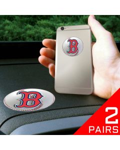 Fanmats ® - 2 Pairs of MLB Boston Red Sox Dashboard Phone Grips (13102)