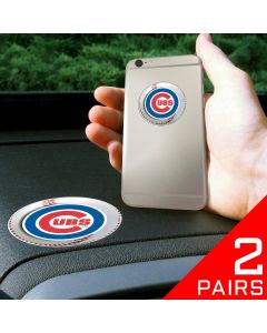 Fanmats ® - 2 Pairs of MLB Chicago Cubs Dashboard Phone Grips (13101)