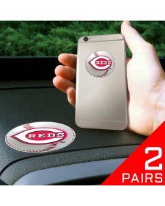 Fanmats ® - 2 Pairs of MLB Cincinnati Reds Dashboard Phone Grips (13099)