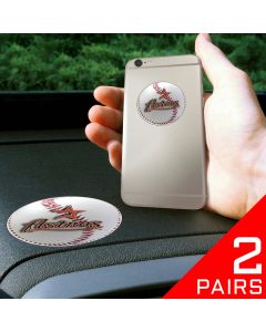 Fanmats ® - 2 Pairs of MLB Houston Astros Dashboard Phone Grips (13094)