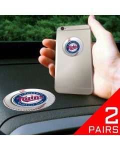 Fanmats ® - 2 Pairs of MLB Minnesota Twins Dashboard Phone Grips (13089)