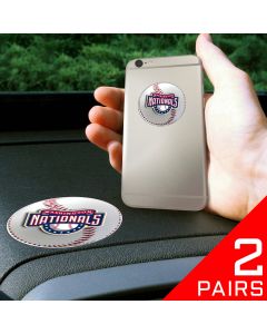 Fanmats ® - 2 Pairs of MLB Washington Nationals Dashboard Phone Grips (13076)