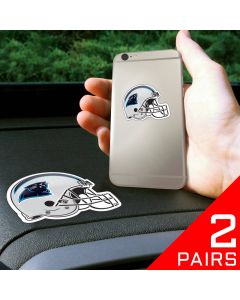 Fanmats ® - 2 Pairs of NFL Carolina Panthers Dashboard Phone Grips (13133)