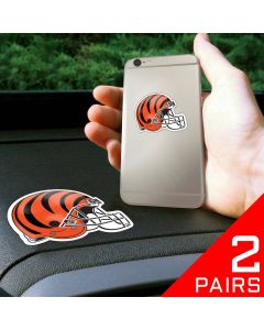 Fanmats ® - 2 Pairs of NFL Cincinnati Bengals Dashboard Phone Grips (13131)