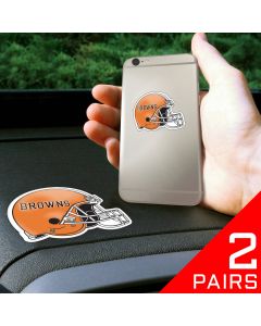 Fanmats ® - 2 Pairs of NFL Cleveland Browns Dashboard Phone Grips (13130)