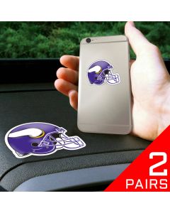 Fanmats ® - 2 Pairs of NFL Minnesota Vikings Dashboard Phone Grips (13120)