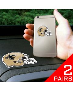 Fanmats ® - 2 Pairs of NFL New Orleans Saints Dashboard Phone Grips (13118)