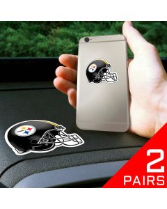 Fanmats ® - 2 Pairs of NFL Pittsburgh Steelers Dashboard Phone Grips (13113)