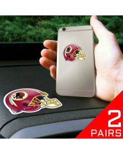 Fanmats ® - 2 Pairs of NFL Washington Redskins Dashboard Phone Grips (13106)