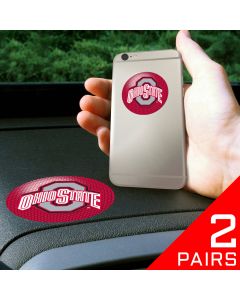 Fanmats ® - 2 Pairs of Ohio State University Dashboard Phone Grips (13053)